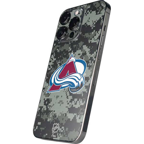 NHL Colorado Avalanche Camo iPhone 16 Pro Skin